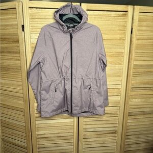 32 Degrees Women's Purple Hooded Raincoat